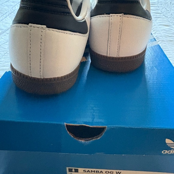 adidas Samba OG Women's Shoes - Black and White - Picture 3 of 4